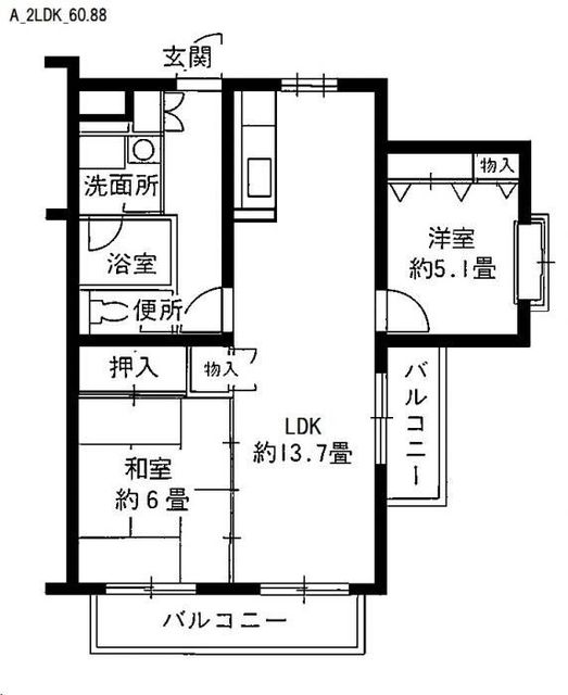 フォレストハイムの間取り