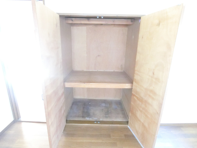 収納　収納たっぷりあります。