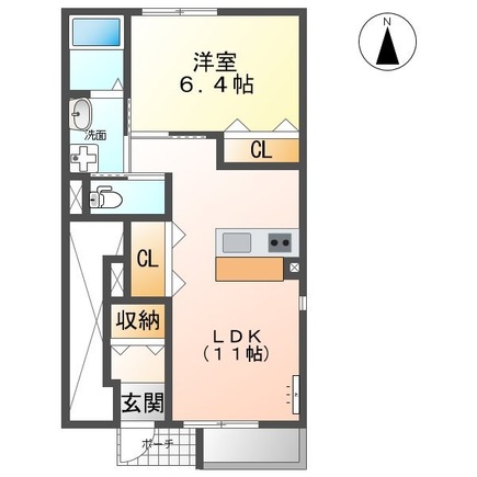 ユーヴィレッジの間取り