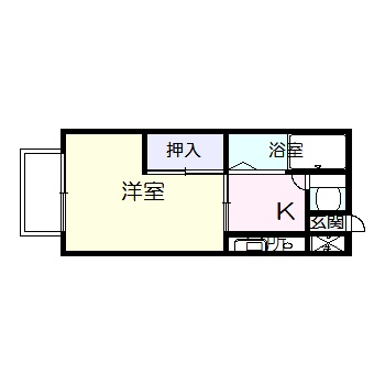 シャルマンハゴロモC棟の間取り