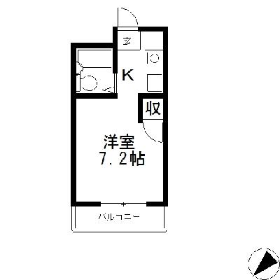 一里山ユーベルハイムの間取り