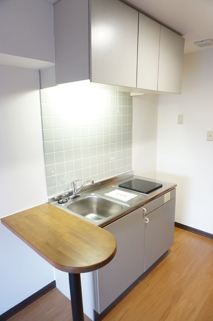 キッチン　カウンターのある使いやすいキッチン