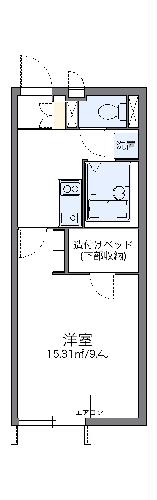 レオネクストウエストの間取り