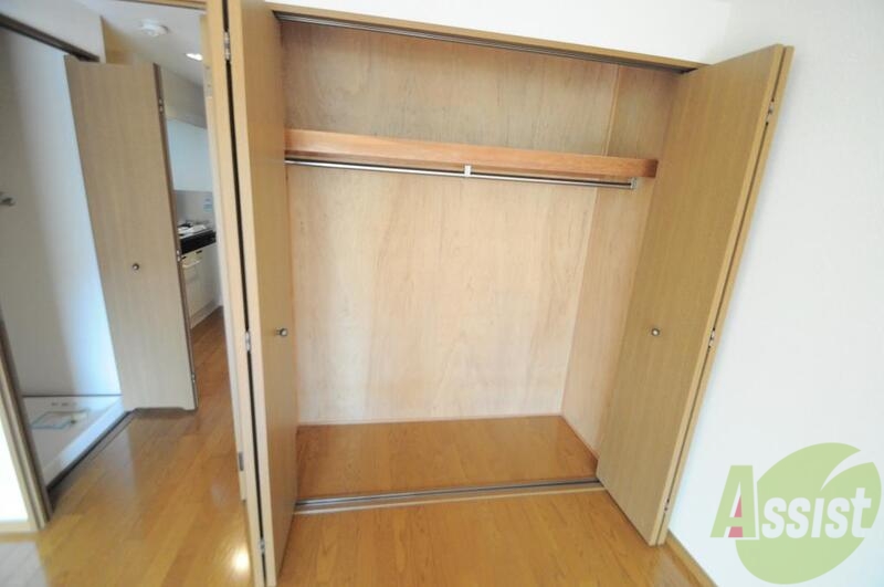 収納　収納力のあるクローゼット