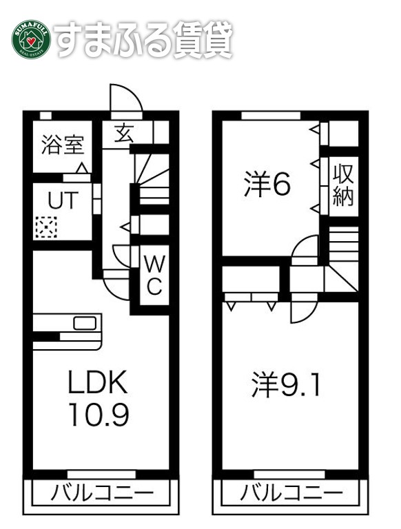 Casa Mar Grandeの間取り