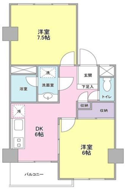 【藤が丘音羽ハイツの間取り】