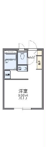 レオパレスＷＥＳＴ１８１の間取り