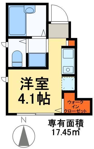 プチメゾン悠の間取り