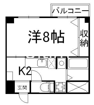 アルファープライズ６の間取り