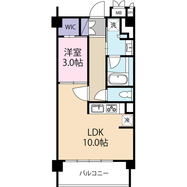 ＰＡＲＫＳＩＤＥ　ＨＩＬＬ　ＴＯＫＩＷＡの間取り