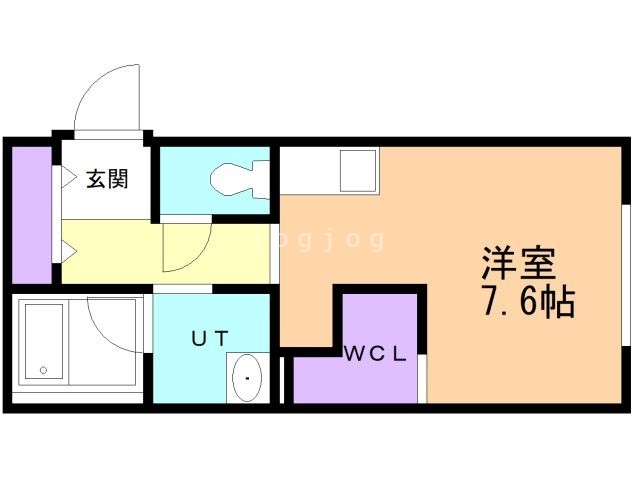 カレラ豊平２ndの間取り