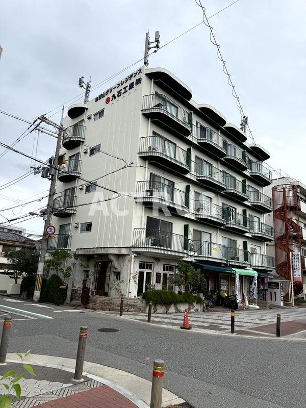 大阪市阿倍野区帝塚山のマンションの建物外観