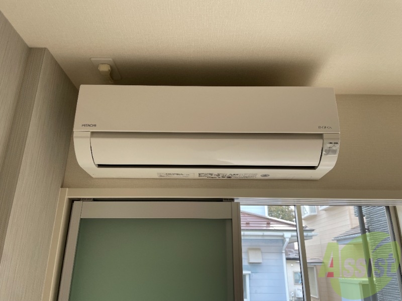 その他設備　エアコンが付いているので快適に過ごせそうです。