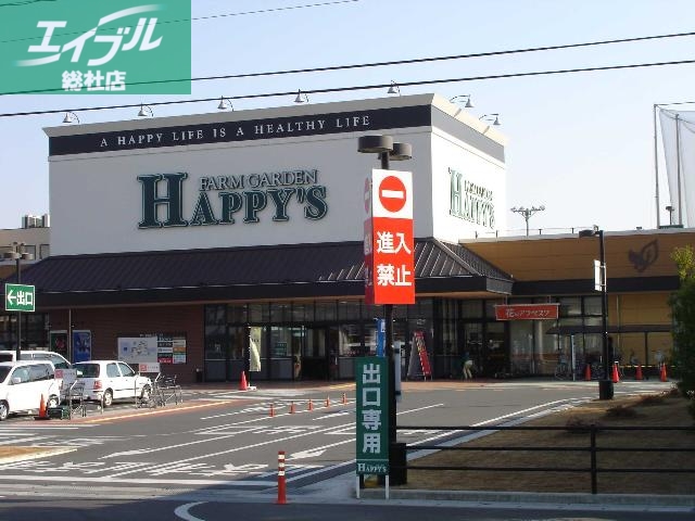 スーパー　ハピーズ中島店（スーパー）（スーパー）まで600m