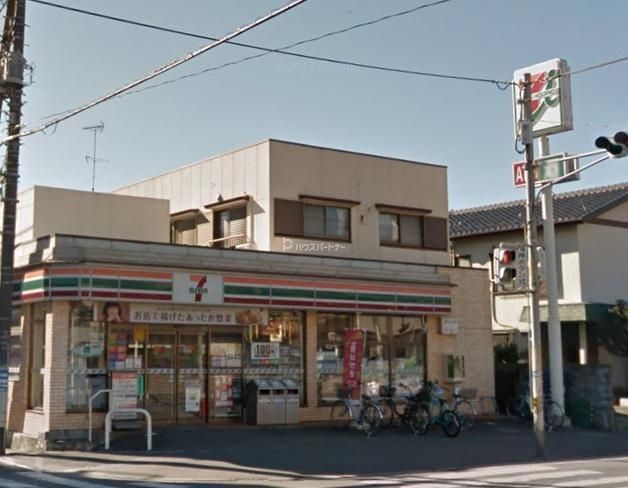 コンビニ　セブンイレブン津田沼3丁目店（コンビニ）まで1m