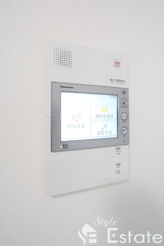 セキュリティ　モニター付きインターホン