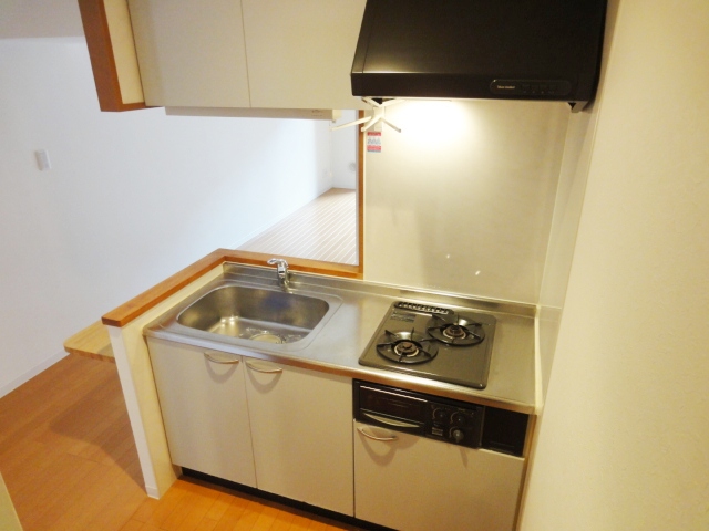 キッチン　同物件、別号室のものです。