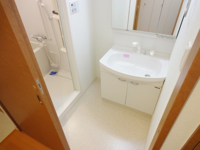 洗面設備　同物件、別号室のものです。