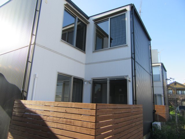 その他　お洒落なウッドテラス