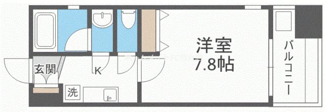 プロスペクト中之島の間取り