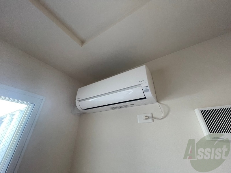 その他設備　こちらはエアコンが設置されております！夏場も快適です！