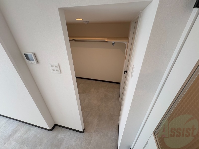 収納　収納を開けてみました！たくさん入りそうですね～