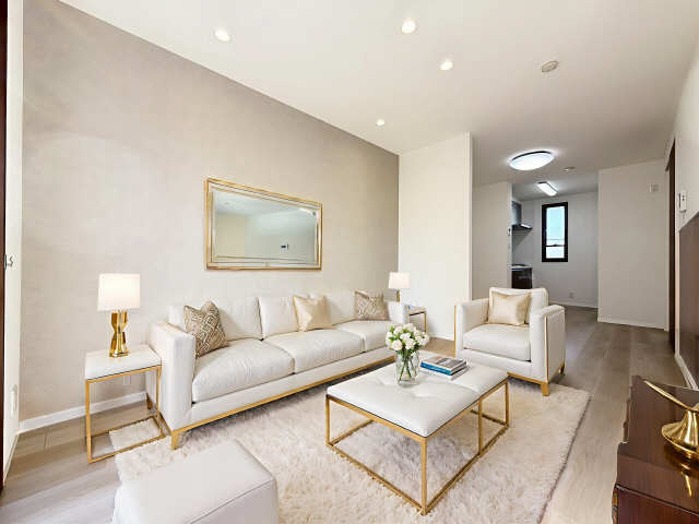 居室・リビング　家具等はCGイメージのため実際には不随されません