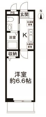 東急大井町線 戸越公園駅 徒歩4分 3階建 築9年の間取り写真