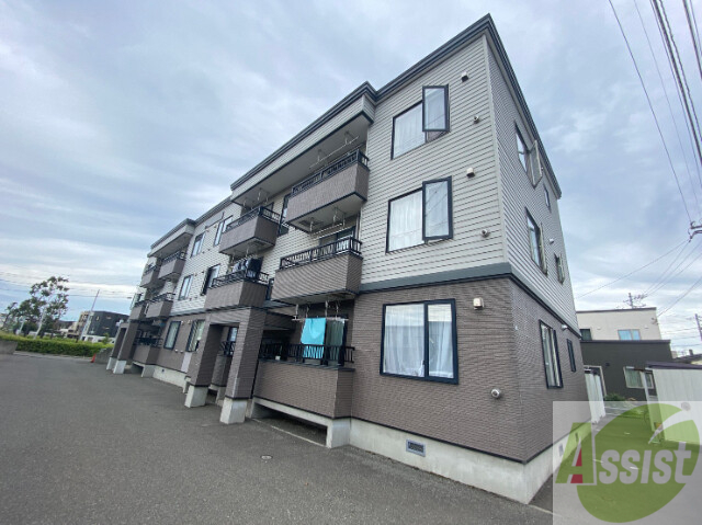 建物外観　札幌市東区北二十二条東「ウィスタリア２」