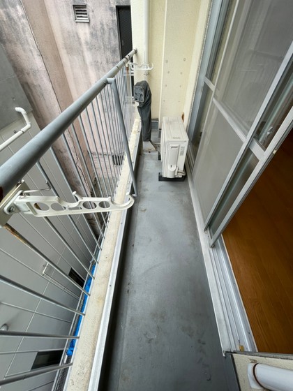 バルコニー　※別部屋の写真です