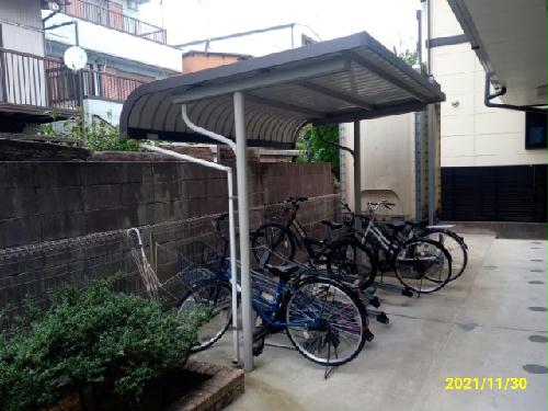 その他共有部分　屋根付き駐輪場
