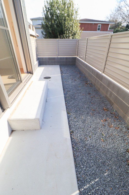 庭　図面と現状に相違がある場合には現状を優先