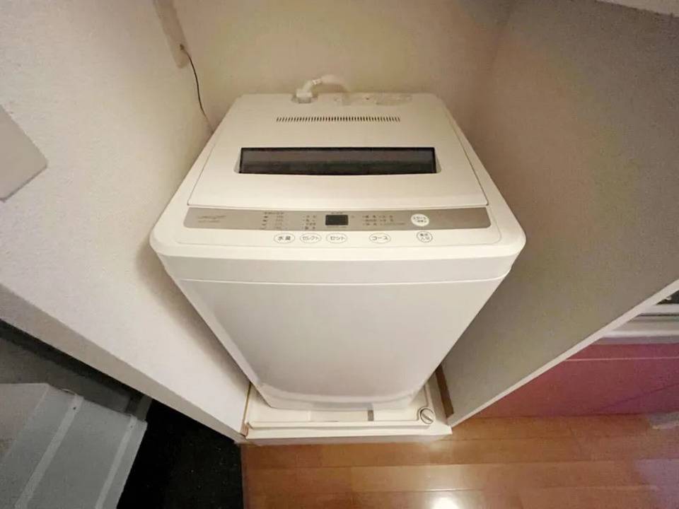 洗面設備　洗濯機置場