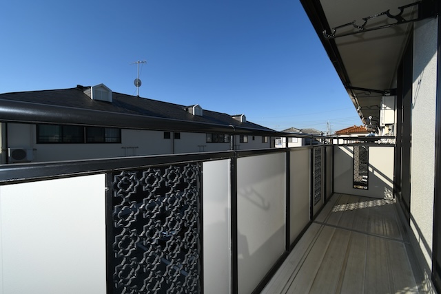 バルコニー　南面バルコニー