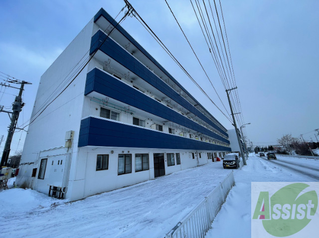 建物外観　札幌市北区新琴似十二条「コーポ旭豊」