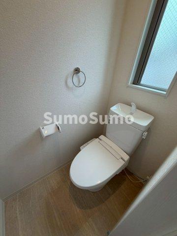 トイレ　ゆったりとした空間のトイレです