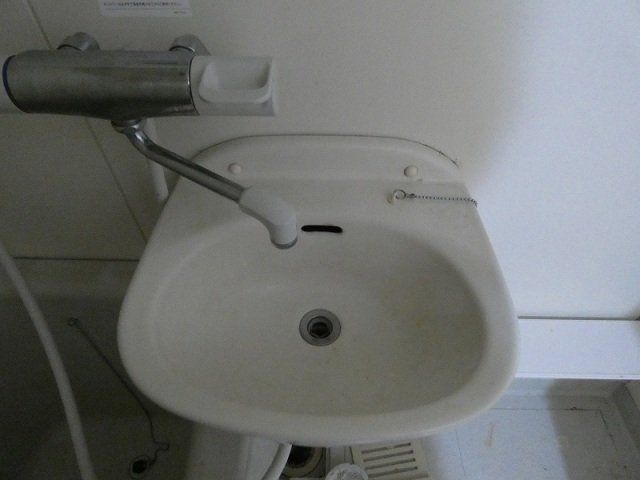 洗面設備　洗面台です。