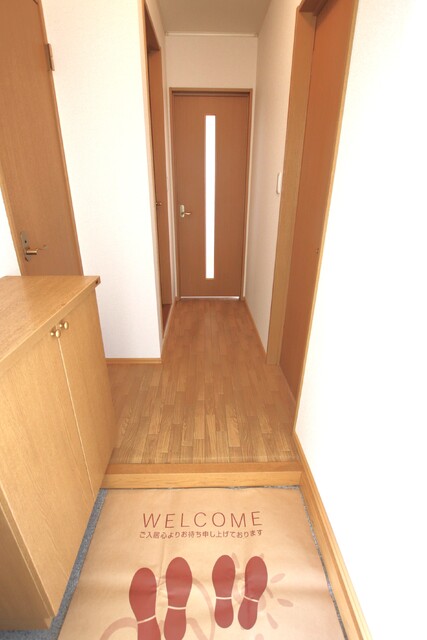 玄関　玄関からの眺め