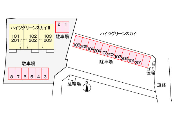 駐車場　駐車場