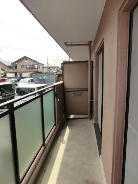 フロール南茨木　バルコニー　ベランダ