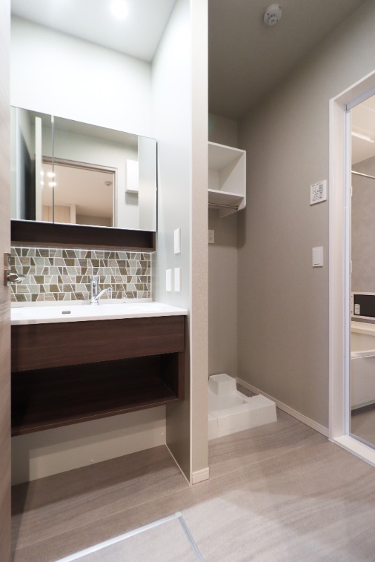 洗面設備　図面と現状に相違がある場合には現状を優先