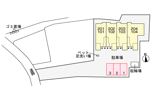 駐車場　駐車場