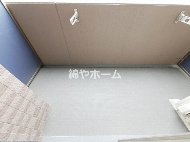 バルコニー　バルコニーがあります