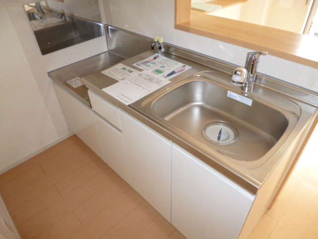 キッチン　キッチン　２口ガスコンロ設置可能です