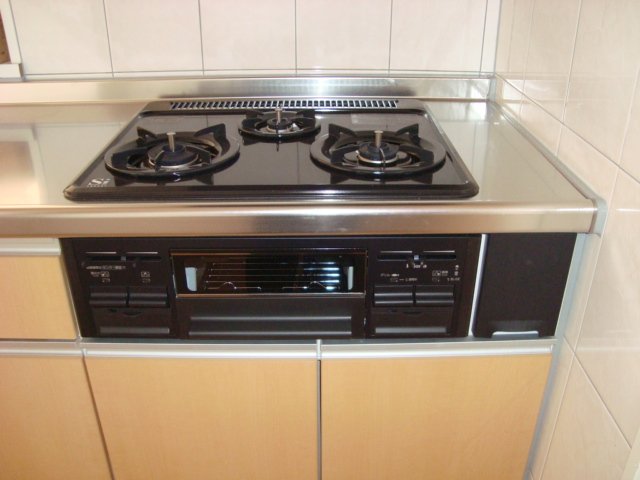 キッチン　グリル付ガスコンロ