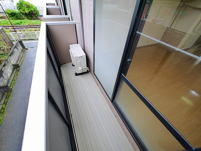 バルコニー　バルコニーがあります