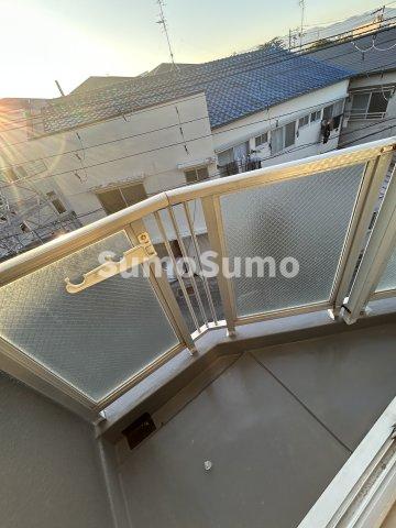 バルコニー　落ち着いた時間を過ごせるバルコニーです