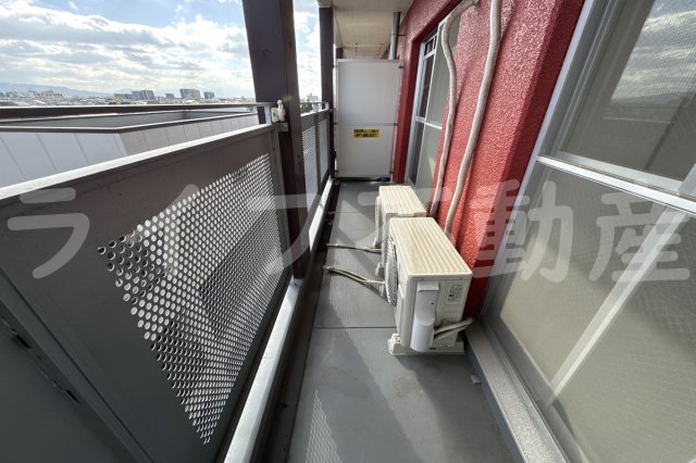 バルコニー　落ち着いた時間を過ごせるバルコニーです