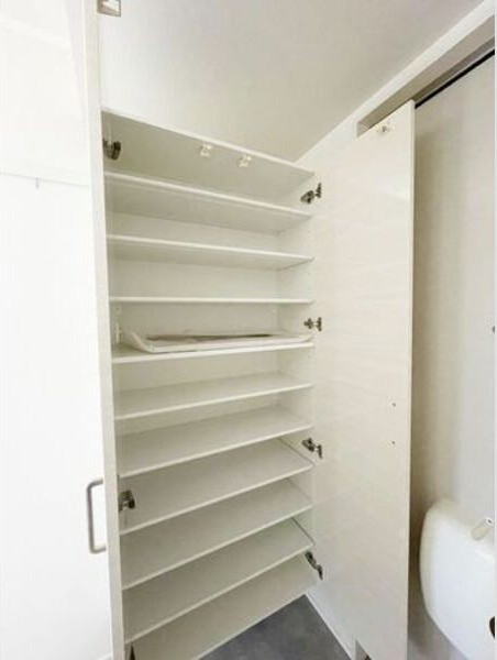 収納　収納のためのスペースです