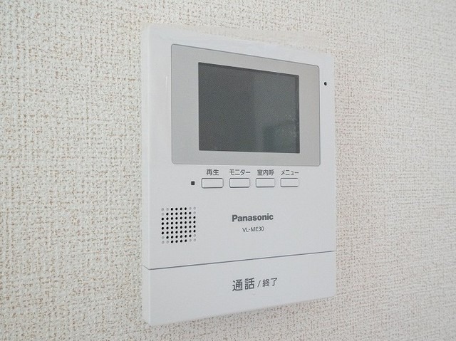セキュリティ　安心のモニタ付きインターホン